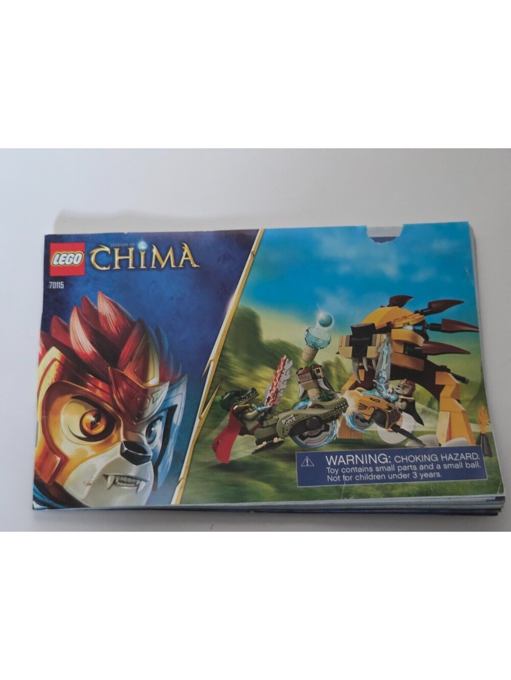 Lego Legends Of Chima Set 70115 Ultimate Speedor Tournament Instruction Manual